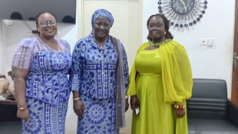 Hajia Fati Forgor and her two deputies