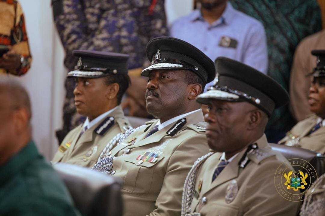 Photos from the swearing-in of the new IGP, COP Yohuno