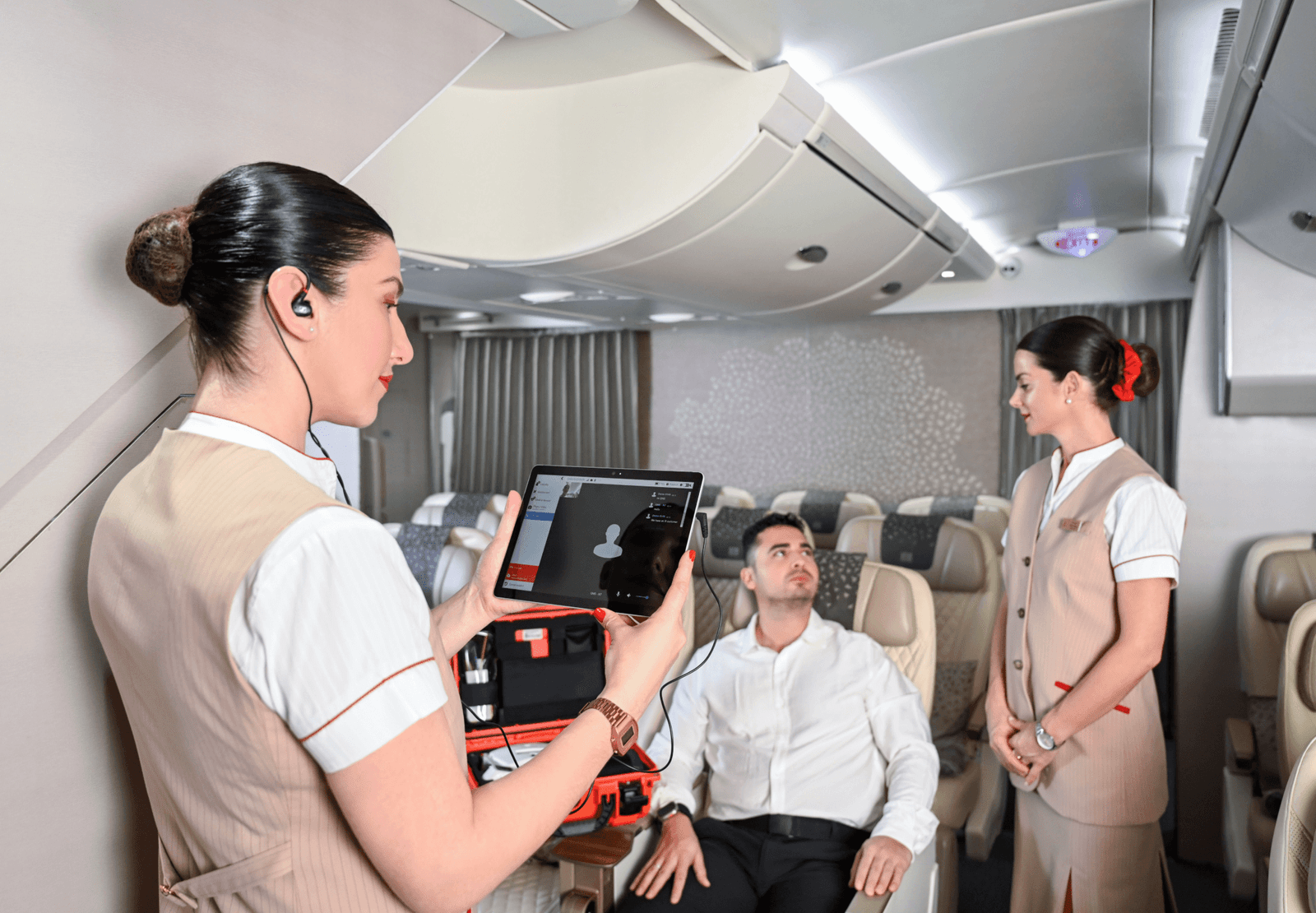 Emirates and Parsys design pioneering new telemedicine station for inflight customers