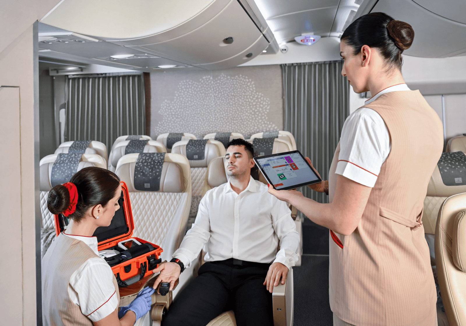 Emirates and Parsys design pioneering new telemedicine station for inflight customers