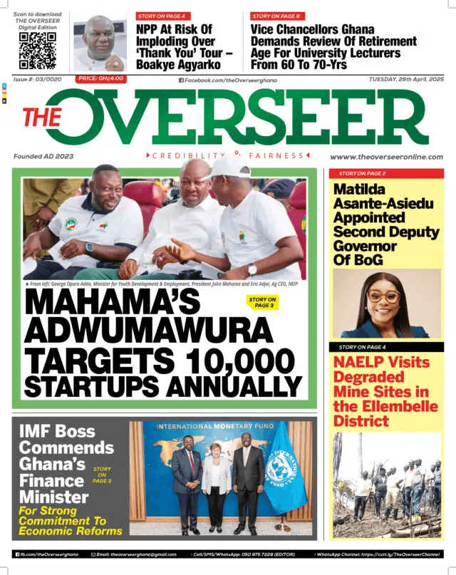 Today’s Front pages: Tuesday, April 29, 2025