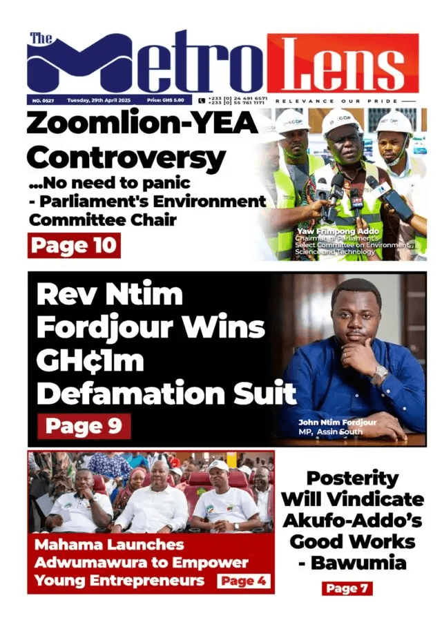 Today’s Front pages: Tuesday, April 29, 2025