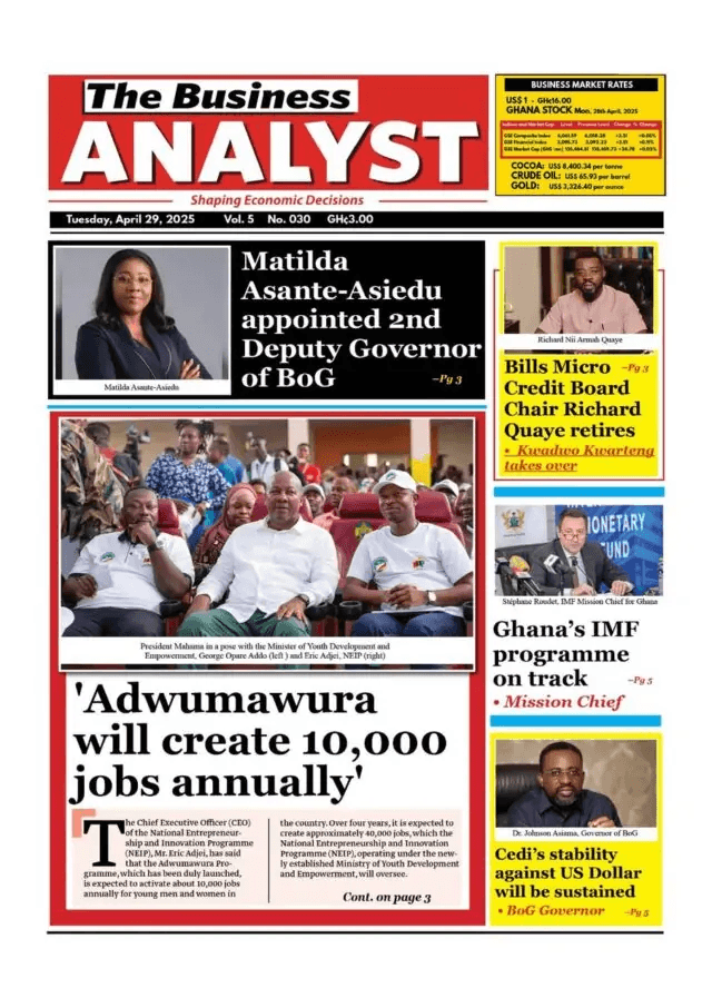 Today’s Front pages: Tuesday, April 29, 2025