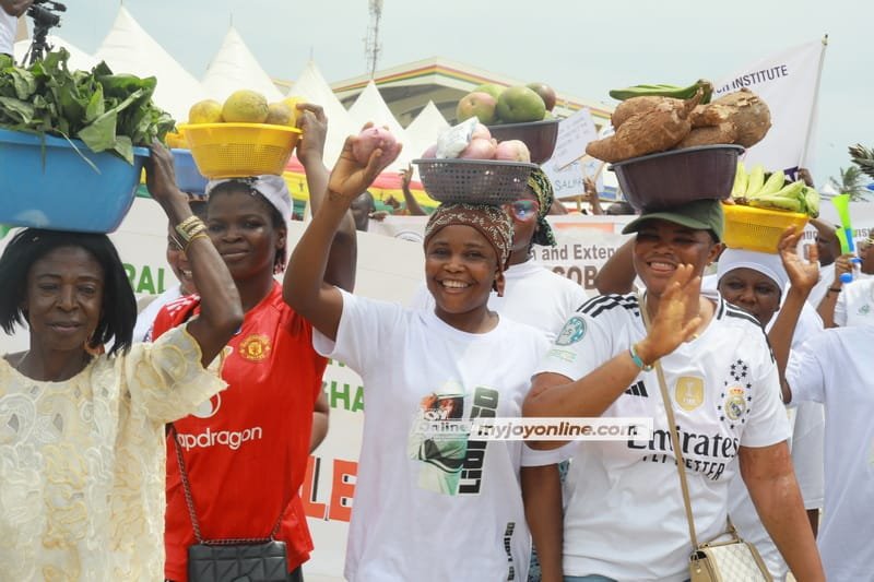 [PHOTOS] President Mahama applauds workers on May Day