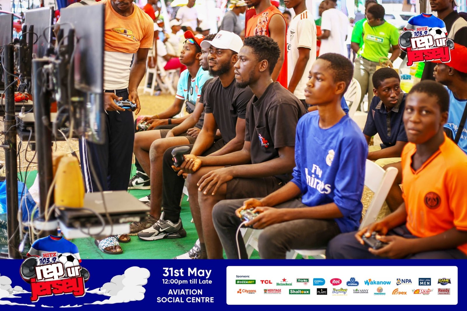 Photos: Fans win big at ‘Rep Ur Jersey’ as sponsors reward game participants with exciting prizes