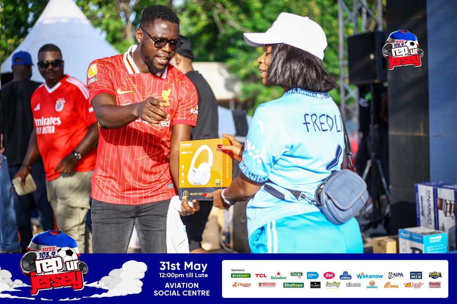 Photos: Fans win big at ‘Rep Ur Jersey’ as sponsors reward game participants with exciting prizes