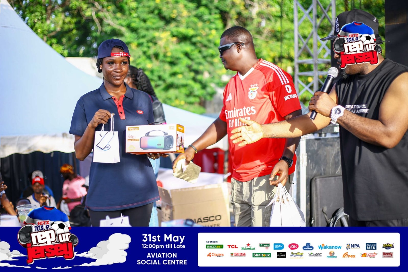 Photos: Fans win big at ‘Rep Ur Jersey’ as sponsors reward game participants with exciting prizes