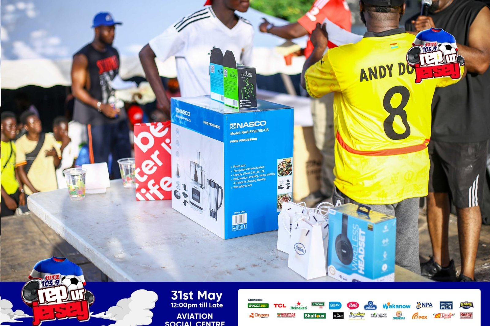 Photos: Fans win big at ‘Rep Ur Jersey’ as sponsors reward game participants with exciting prizes