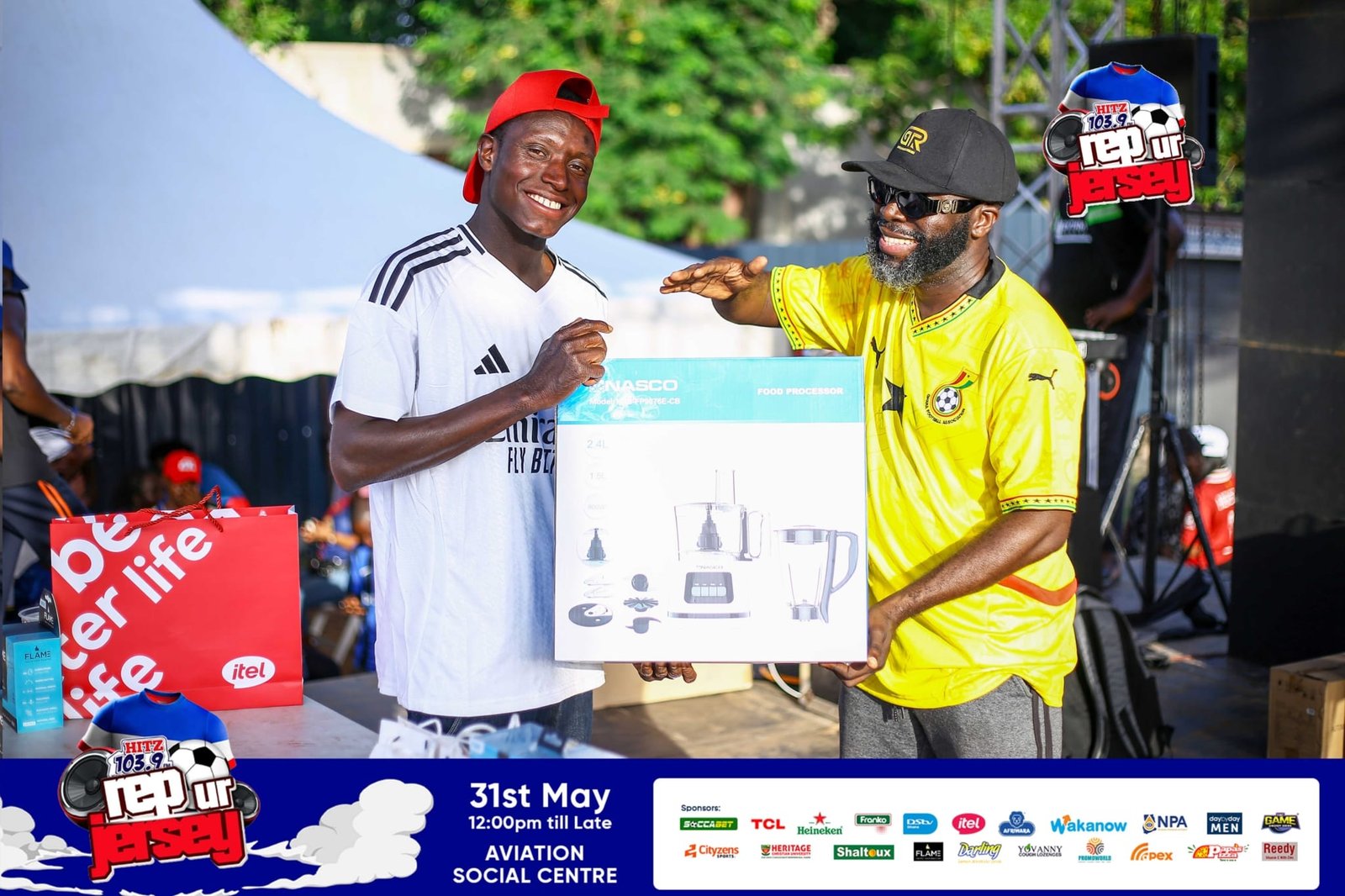 Photos: Fans win big at ‘Rep Ur Jersey’ as sponsors reward game participants with exciting prizes