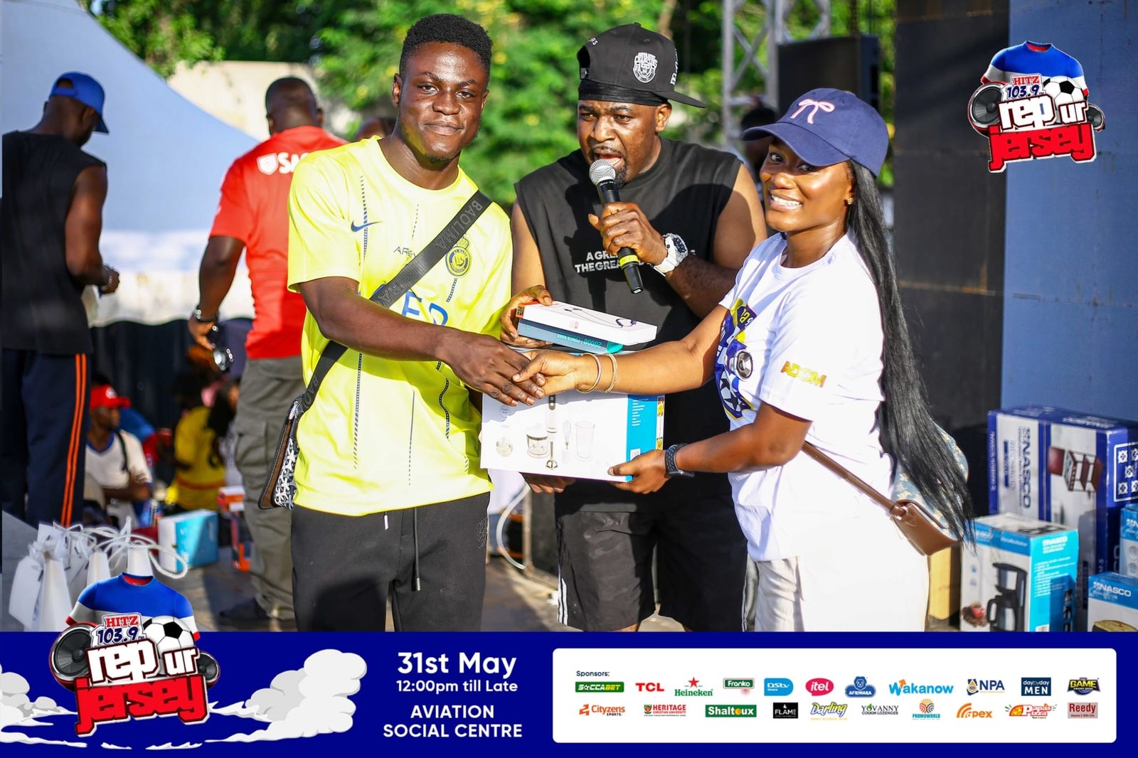 Photos: Fans win big at ‘Rep Ur Jersey’ as sponsors reward game participants with exciting prizes