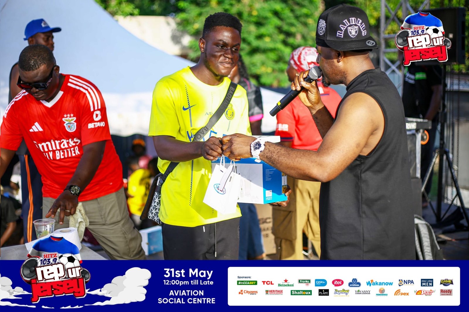 Photos: Fans win big at ‘Rep Ur Jersey’ as sponsors reward game participants with exciting prizes