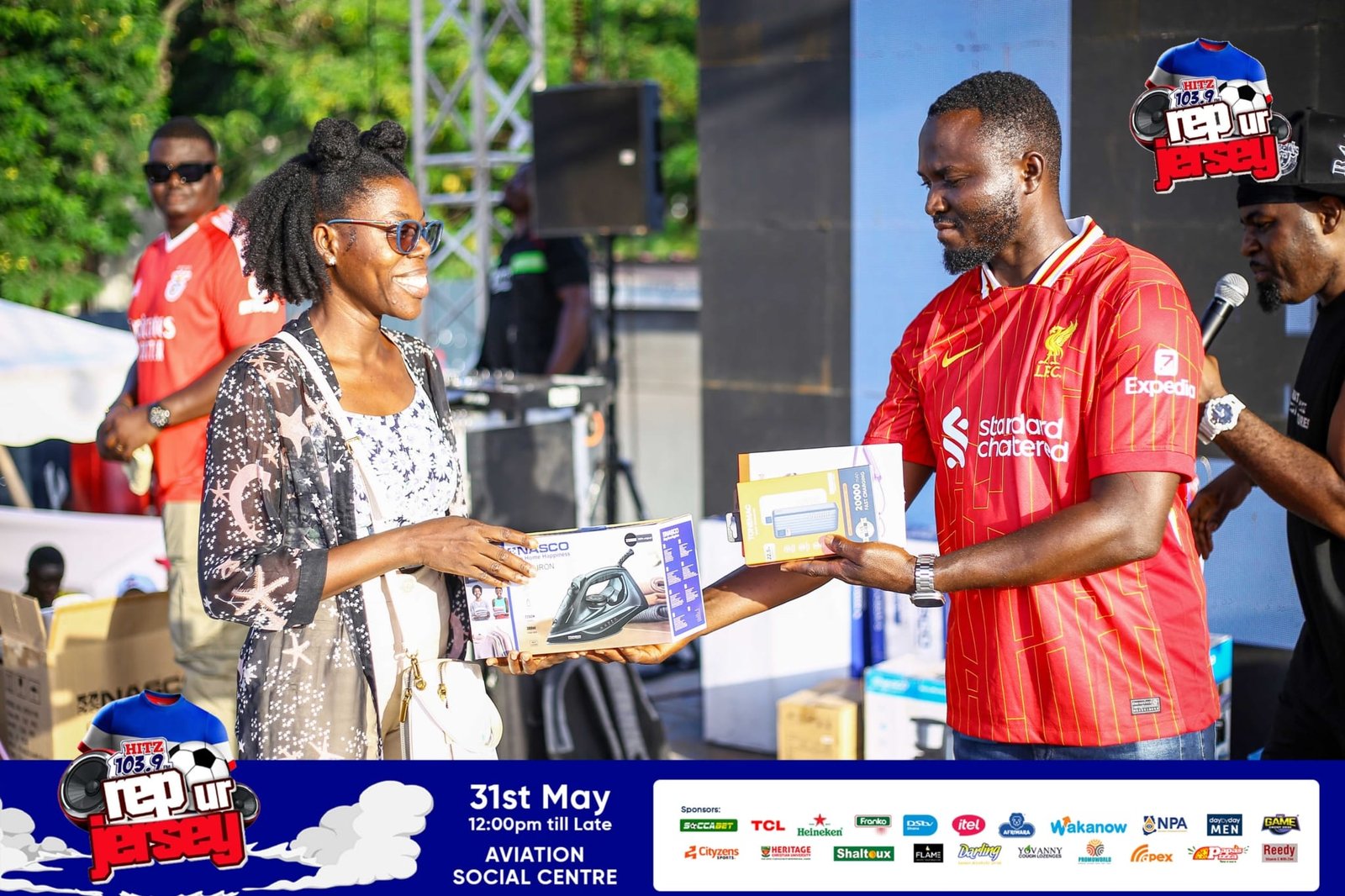 Photos: Fans win big at ‘Rep Ur Jersey’ as sponsors reward game participants with exciting prizes