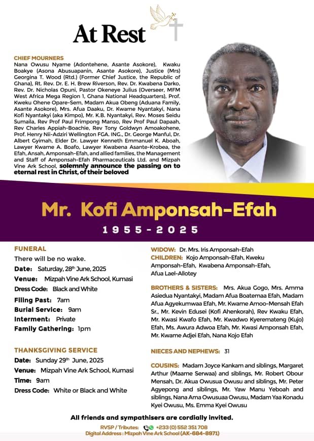 Mr Kofi Amponsah-Efah