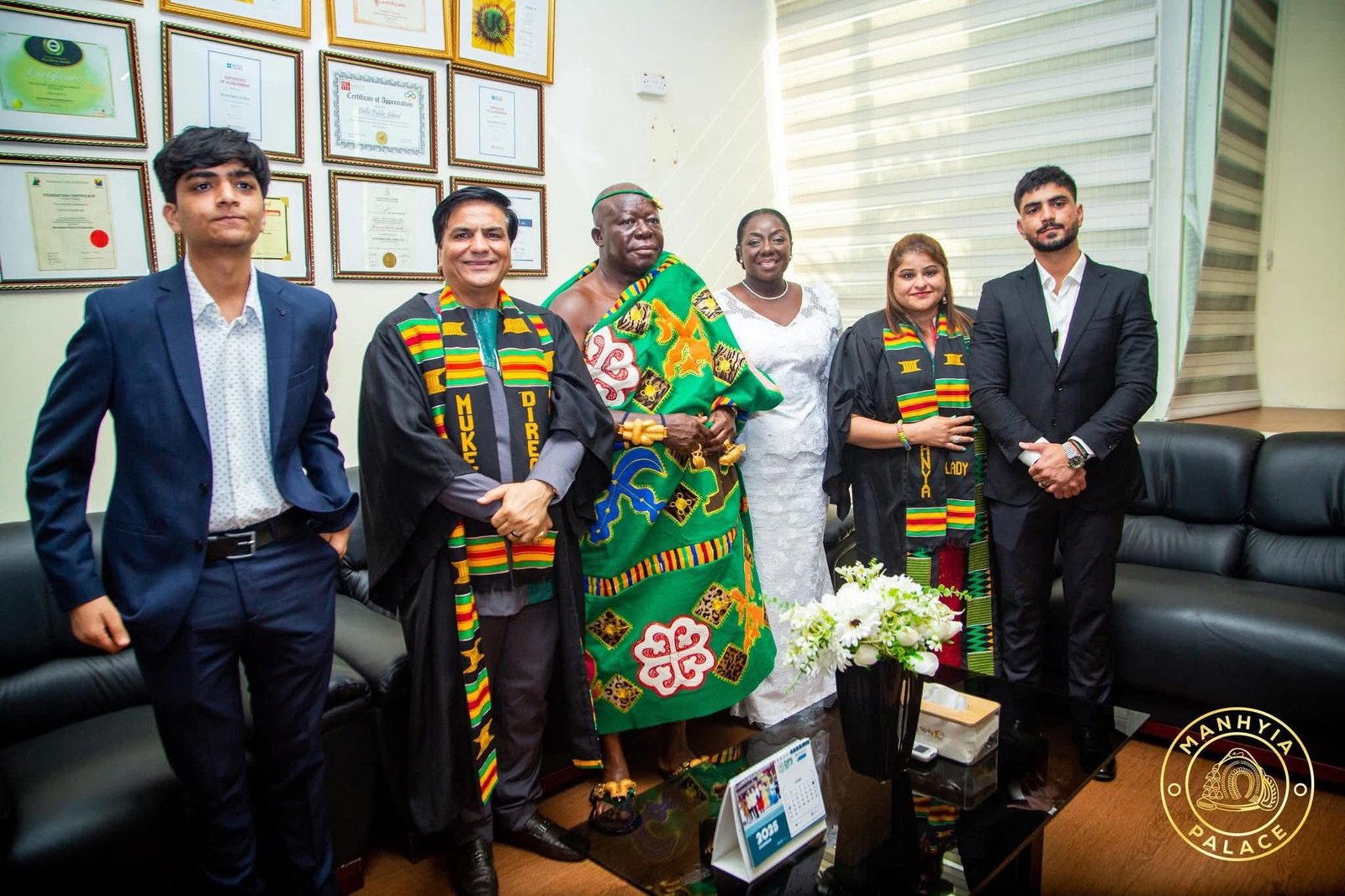 Photos: Asantehene graces son’s graduation at DPS International