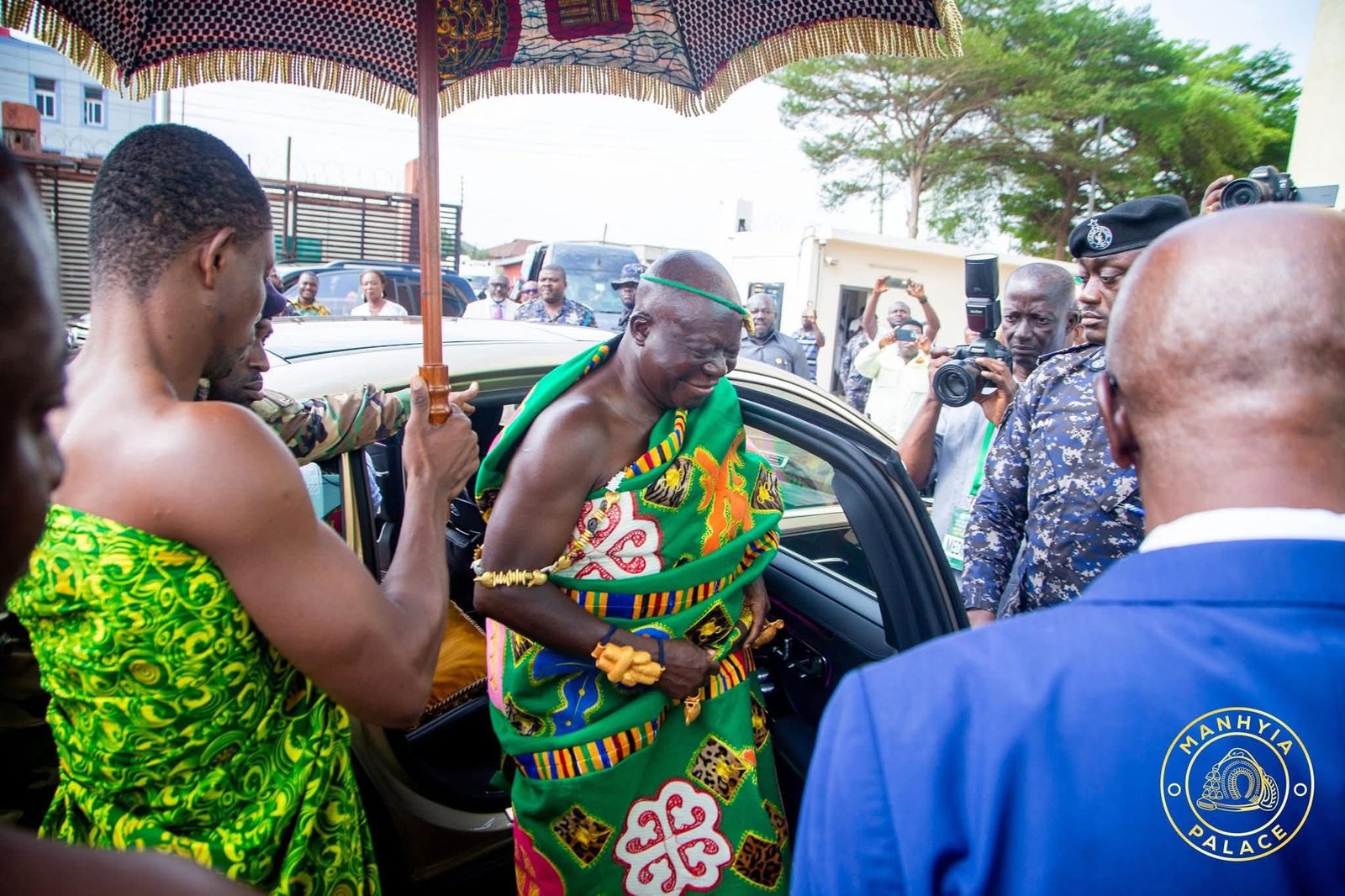 Photos: Asantehene graces son’s graduation at DPS International