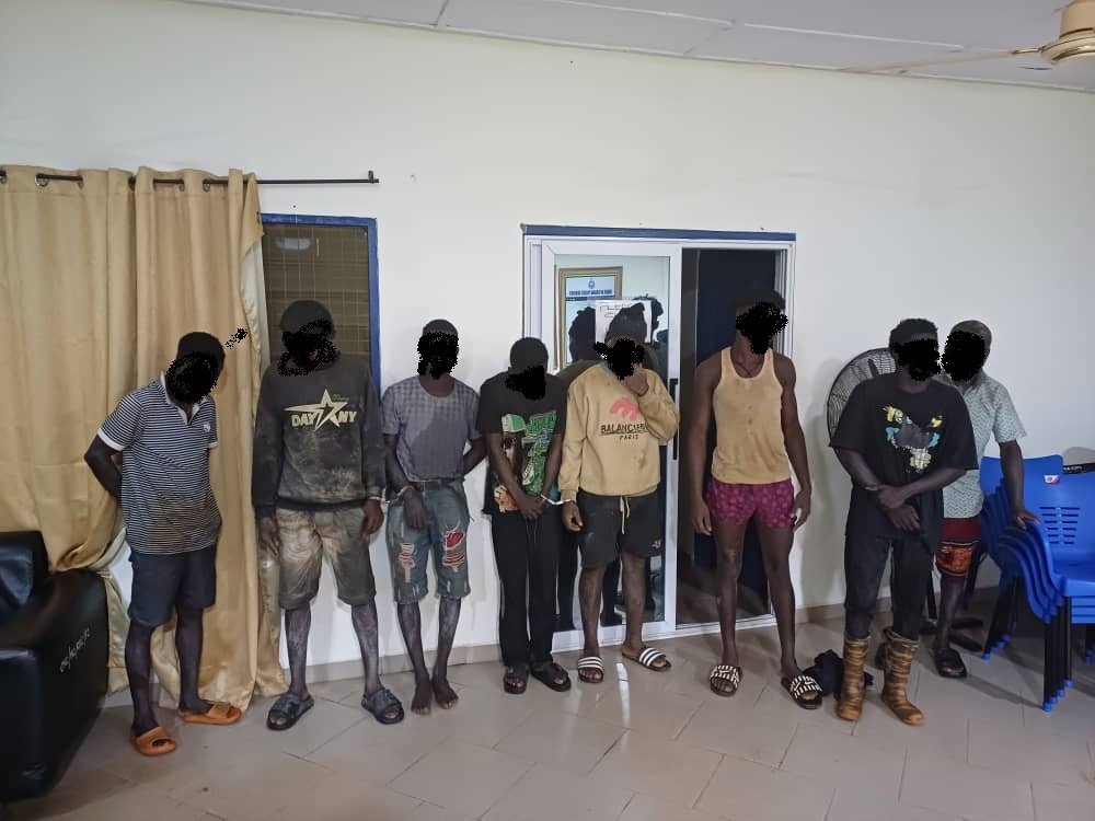 30 suspects arrested as IGP orders raids on galamsey hotspots in 3 regions