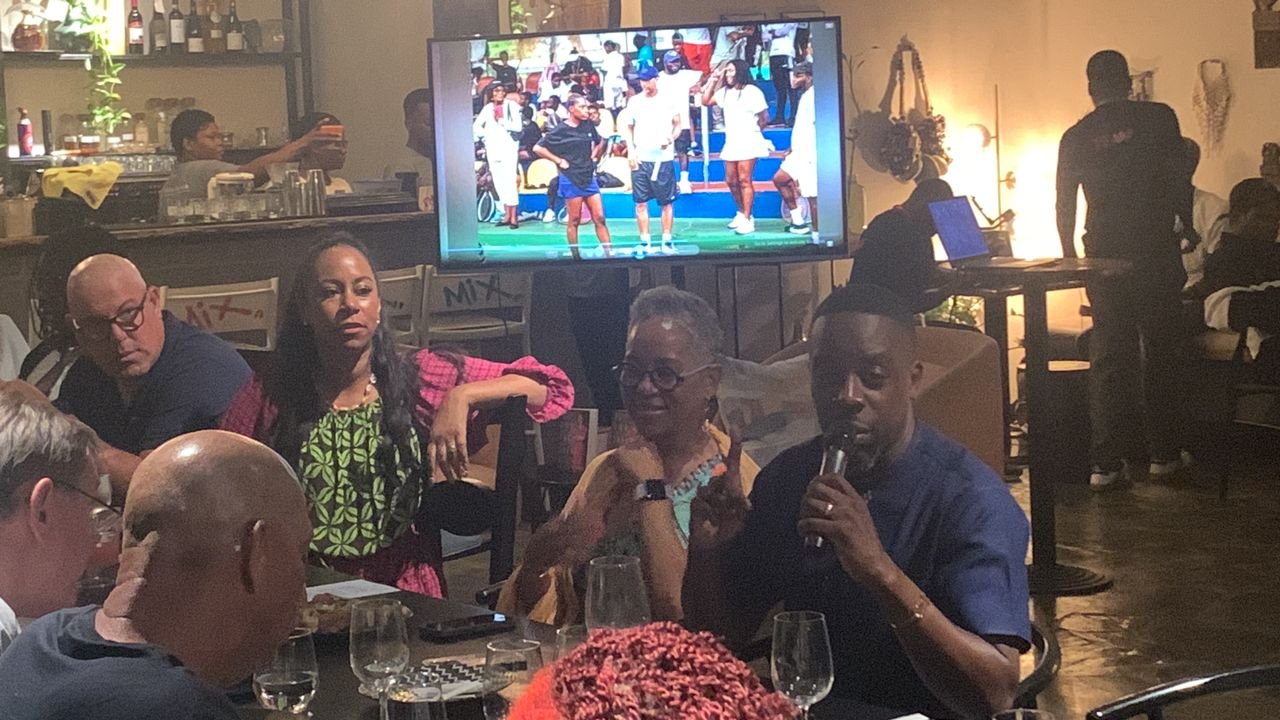 US Tennis star Katrina Adams launches “Own The Arena” book in Accra