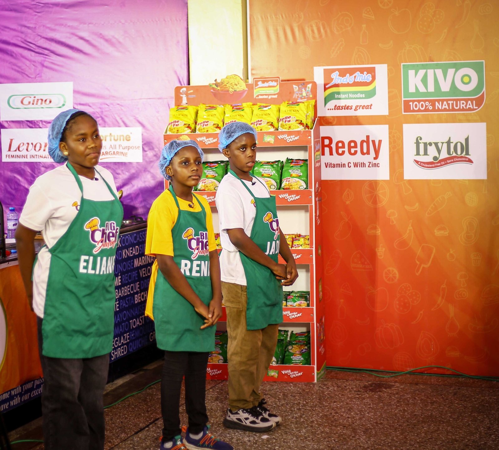 Big Chef S4: Rena bids her brother, Jaden, goodbye; Serwaa clinches 2nd Star Chef title