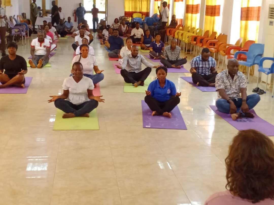 Indian High Commission collaborates with VRCC and UHAS to champion physical, mental wellness in Volta Region