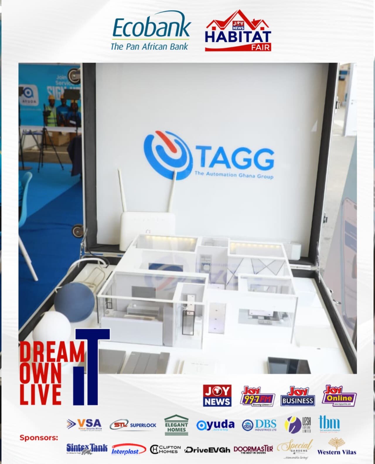 Day 2 of the Ecobank-JOYNEWS Habitat Fair at Achimota Mall has the BEST DEALS to get you home!