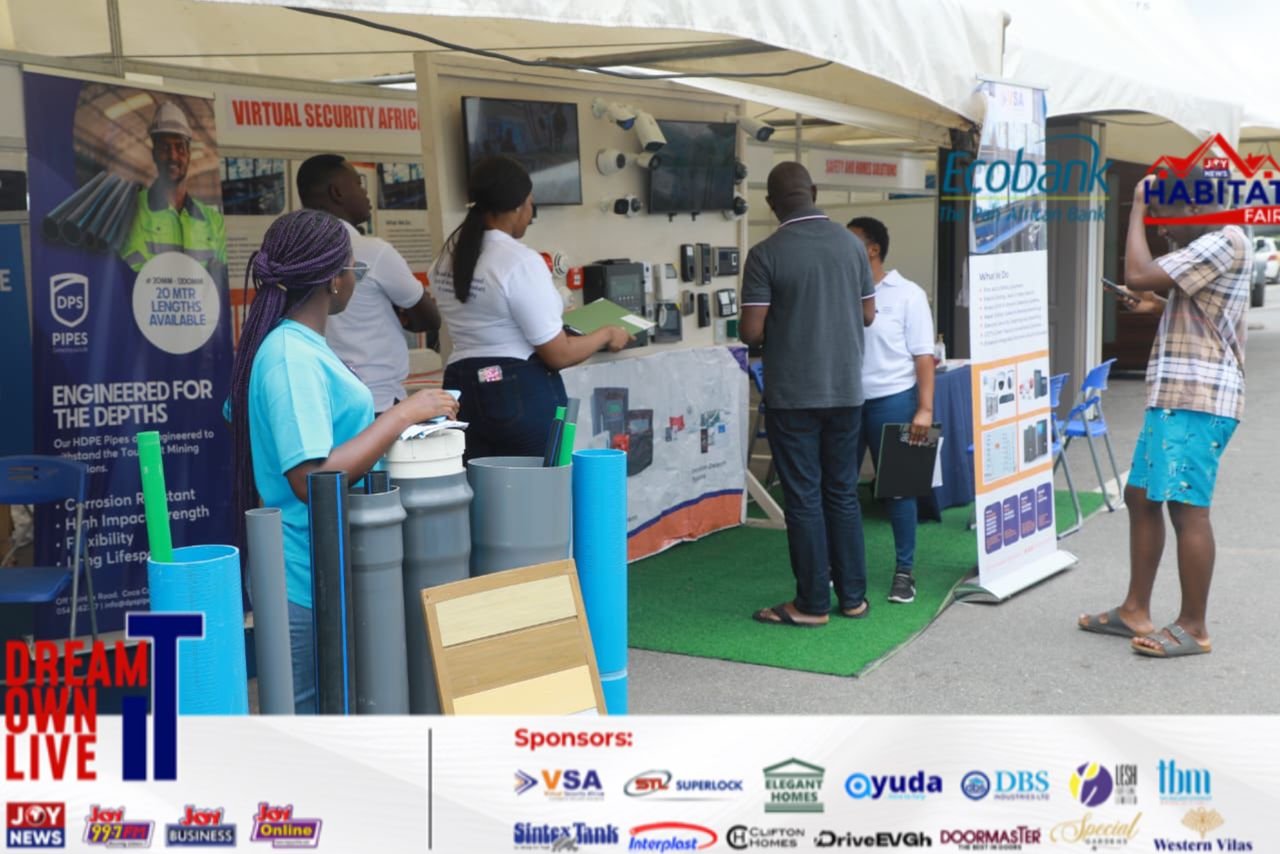 Day 2 of the Ecobank-JOYNEWS Habitat Fair at Achimota Mall has the BEST DEALS to get you home!