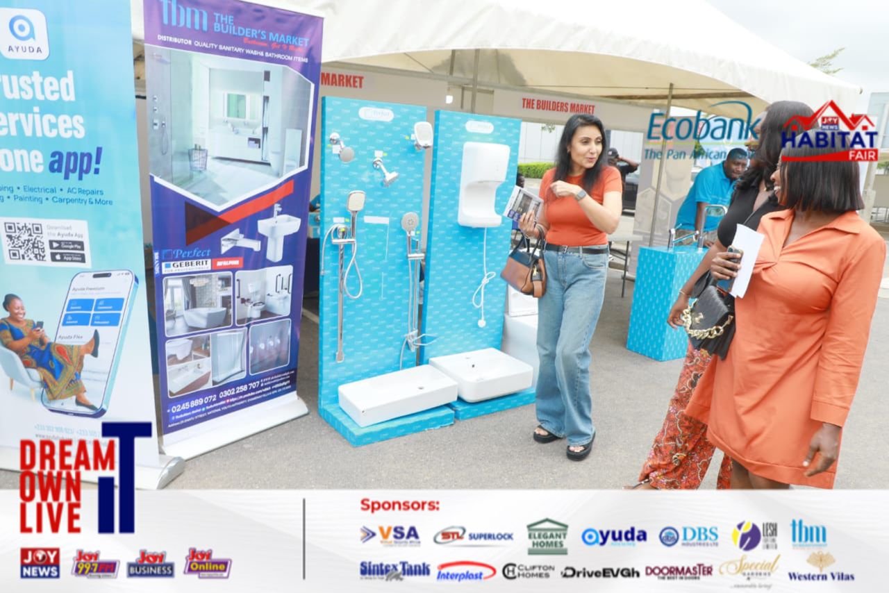 Day 2 of the Ecobank-JOYNEWS Habitat Fair at Achimota Mall has the BEST DEALS to get you home!