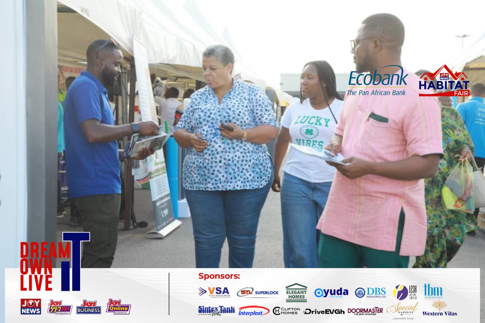 Awutu Senya West MP visits Ecobank-JoyNews Habitat Fair Clinic