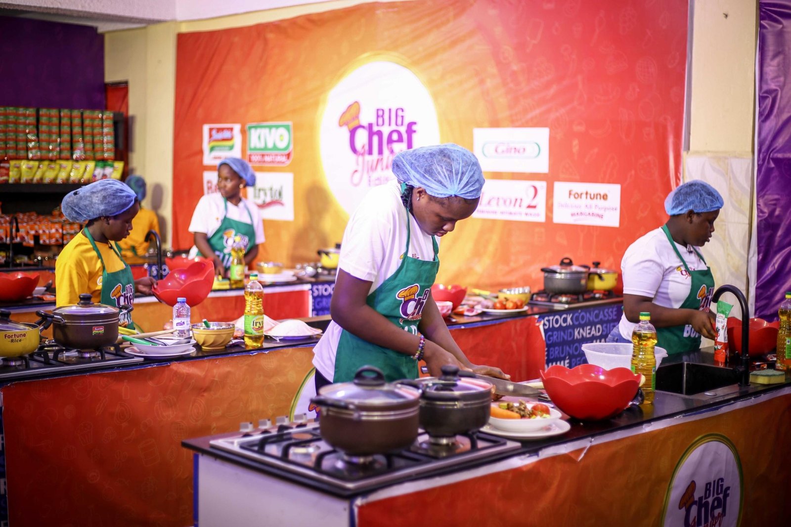 Big Chef S4: Rena bids her brother, Jaden, goodbye; Serwaa clinches 2nd Star Chef title