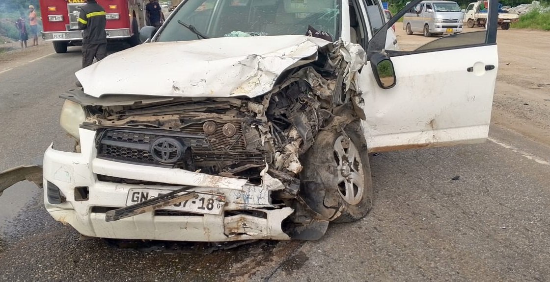 3 pupils, taxi driver killed in crash near Winneba Junction