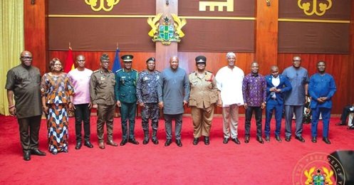 Security agencies donate GH¢1m to MahamaCares