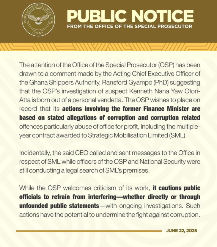 Your unfair insinuations make me doubt your intentions even more - Prof Gyampo refutes OSP’s account of SML raid contact