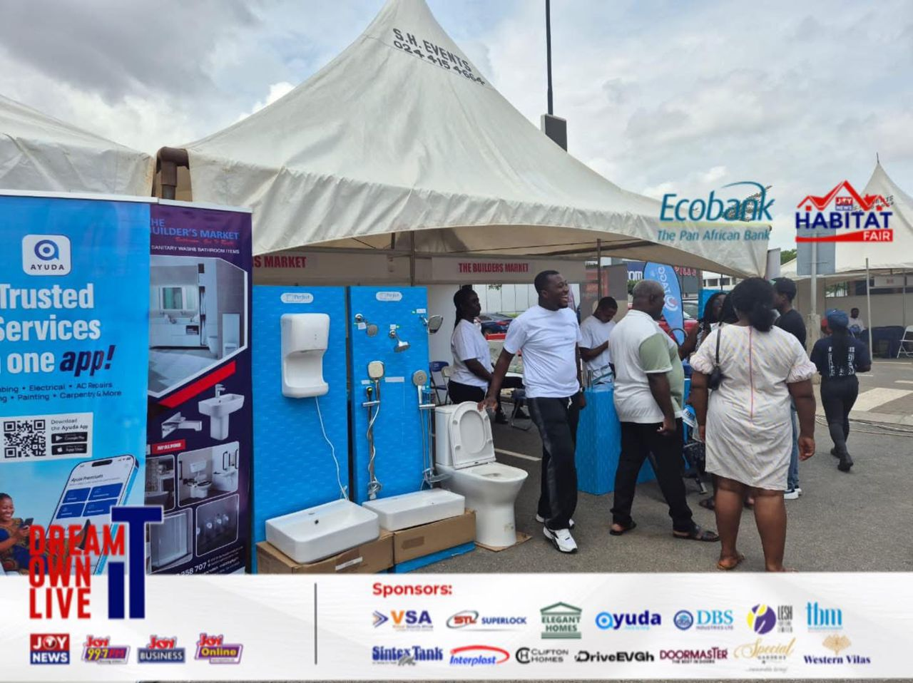 Final hours of Day 3 to secure unbeatable deals at Ecobank-JoyNews Habitat Fair