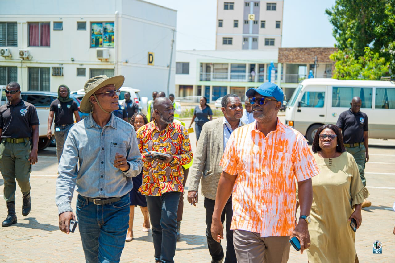 TDC Board tours project sites, reviews progress and future development plans