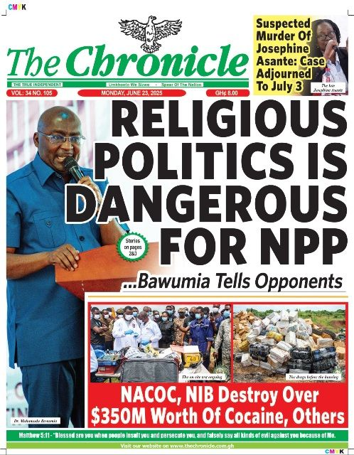 Today’s Front pages: Monday, June 23, 2025