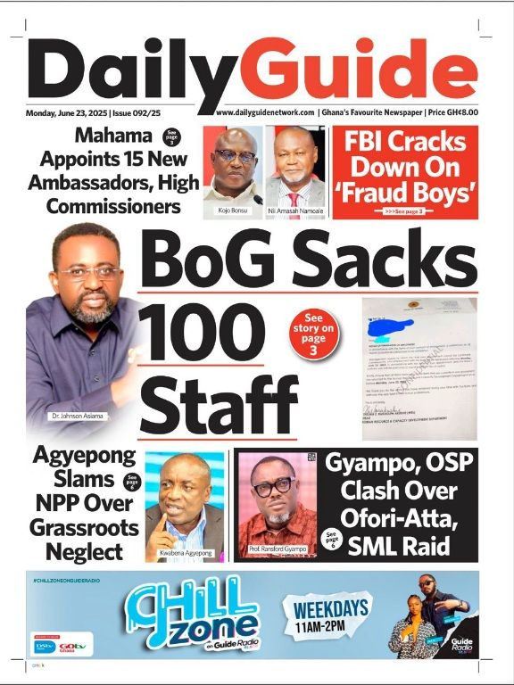 Today’s Front pages: Monday, June 23, 2025