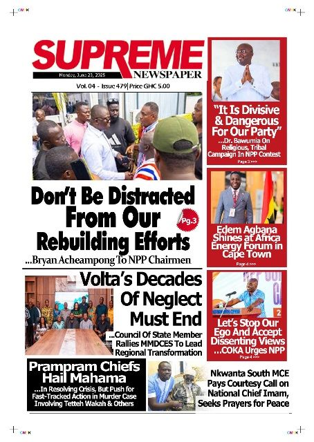 Today’s Front pages: Monday, June 23, 2025