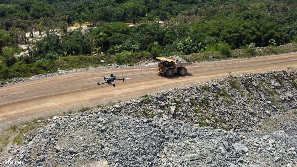 As gold prices surge, Gold Fields launch drones to detect wildcat miners