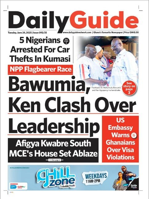 Today’s Front pages: Tuesday, June 24, 2025