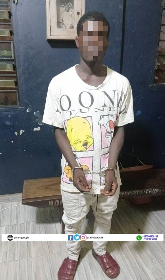 Seven arrested over robberies at Ashaiman Sakasaka Park and Dagomba Junction