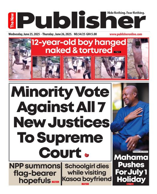 Today’s Front pages :Wednesday, June 25, 2025