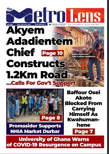 Today’s Front pages :Wednesday, June 25, 2025