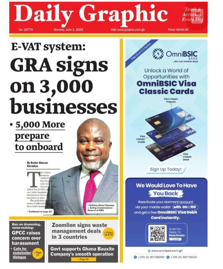 Today’s Front pages: Monday, June 2, 2025