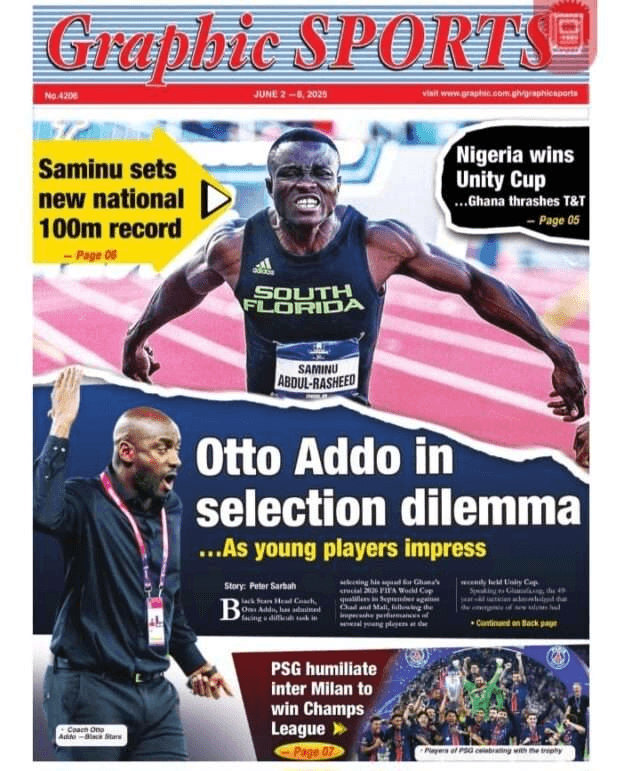 Today’s Front pages: Monday, June 2, 2025