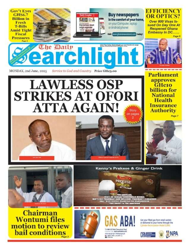 Today’s Front pages: Monday, June 2, 2025