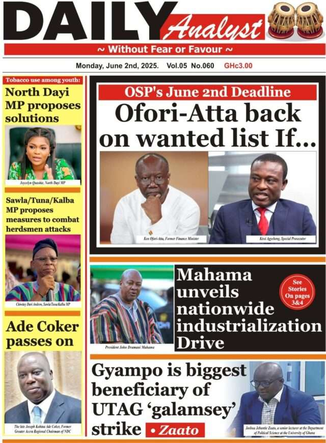 Today’s Front pages: Monday, June 2, 2025